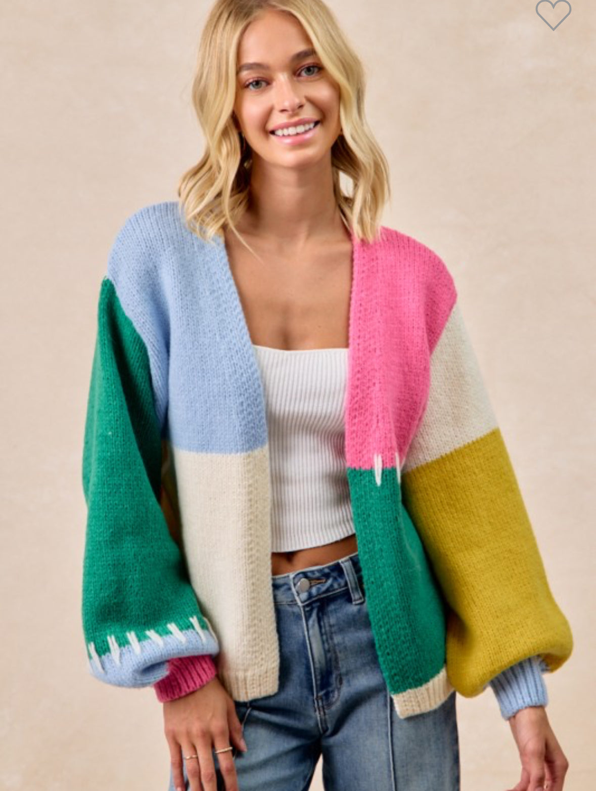 Candy Cardigan Top