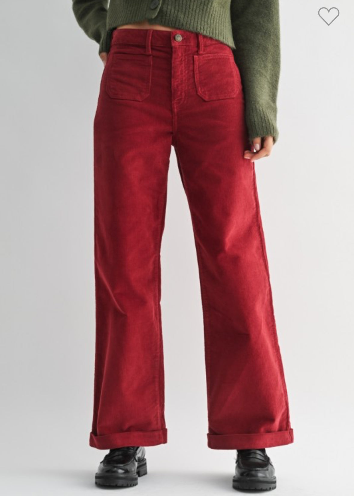Red Cord Pants