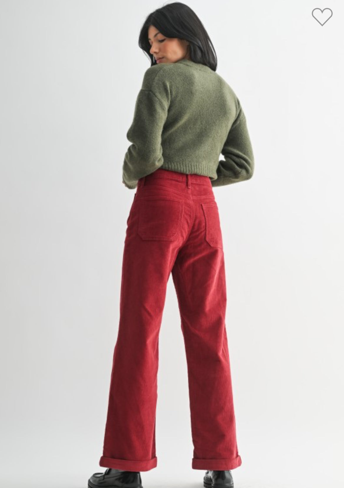 Red Cord Pants