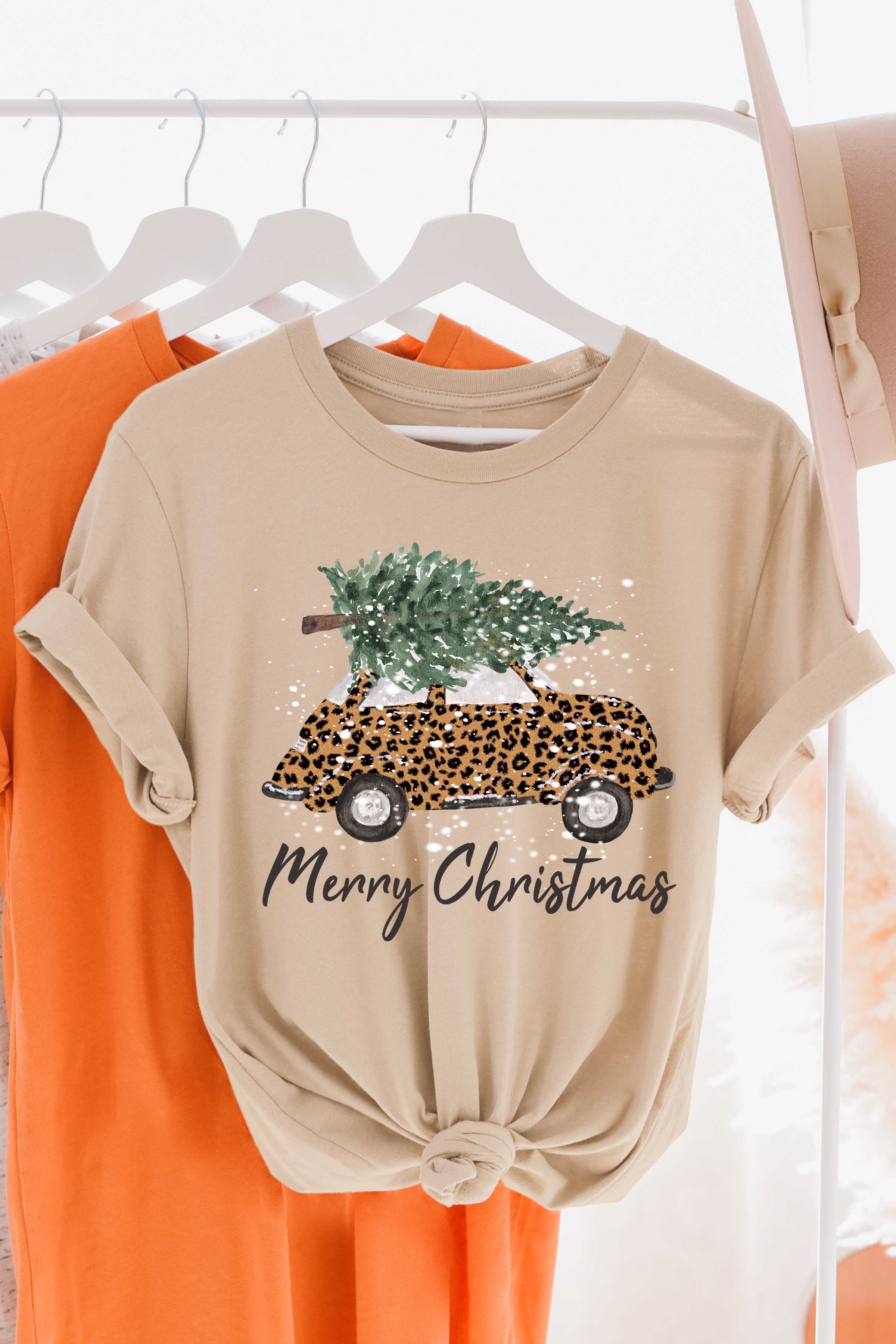 Merry Christmas Car Tee